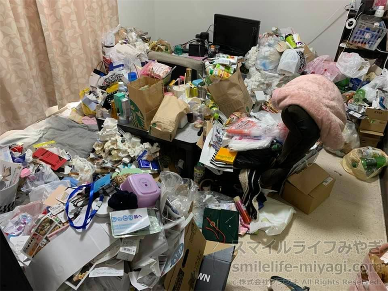 山形県 ゴミ屋敷 汚部屋の片づけ整理 即日リセット スマイルライフみやぎブログ