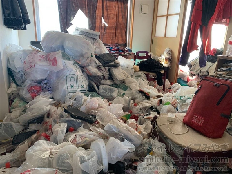 ゴミ屋敷の片づけ 1日でリセット完了 宮城県仙台市 スマイルライフみやぎブログ
